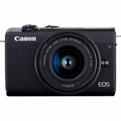 Canon EOS M200 + EF-M 15-45mm Zwart 