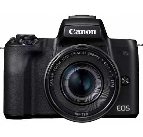 EOS M50 Black M15-45 S + M55-200  Canon