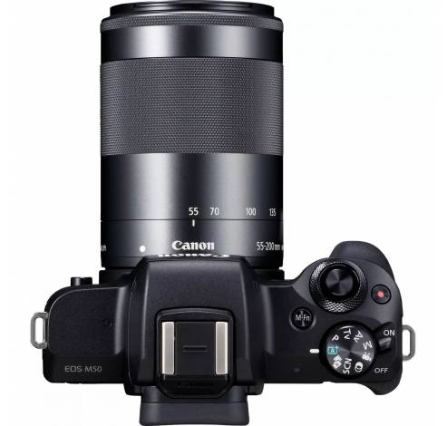 EOS M50 Black M15-45 S + M55-200  Canon