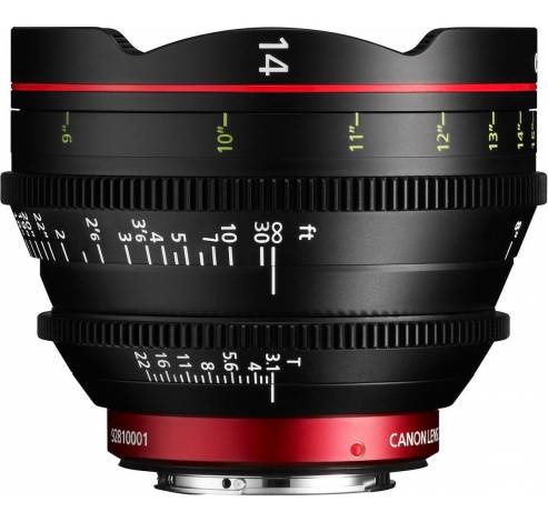 Cine Lens CN-E14mm T3.1 L M  Canon