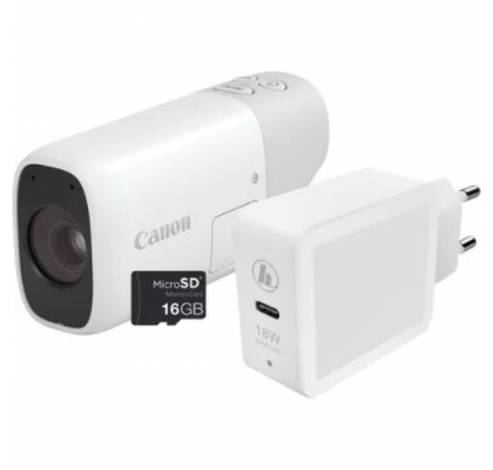 PowerShot Zoom White Essential Kit  Canon