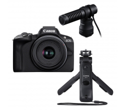 EOS R50 Zwart + RF-S 18-45  Content Creator Kit Canon