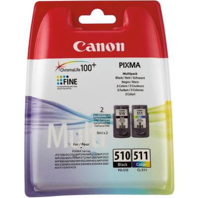 PG-510/CL-511 Ink Cartridge Black And Colour Standard 