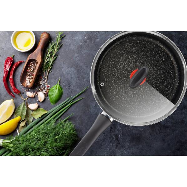 Authentic Sauteuse met deksel 24cm Authentic Sauteuse met deksel 24cm