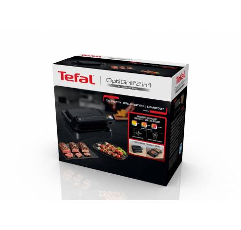 GC772810 Optigrill 2 in 1  Tefal