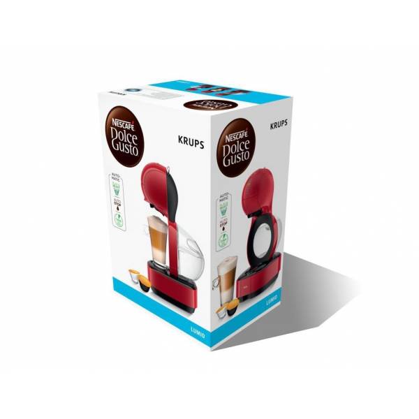 Dolce Gusto Lumio KP130510 Rood Krups Dolce Gusto Lumio KP130510 Rood Krups