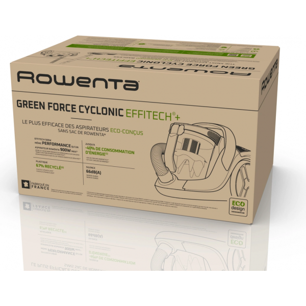 RO7C89EA Green Force Cyclonic Effitech®+ Rowenta