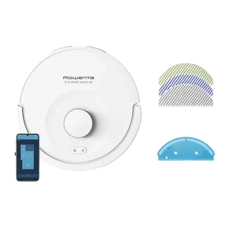 RR8777WH Robotstofzuiger 2in1 X-PLORER Serie 90