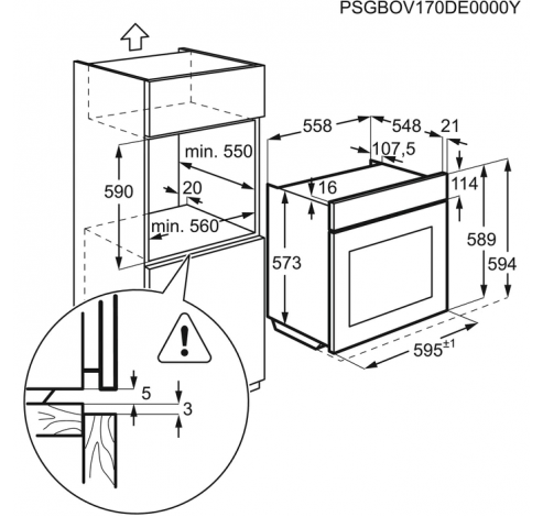 EOF6P46WX  Electrolux