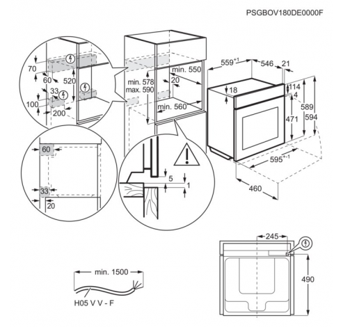 EOB7S31V  Electrolux