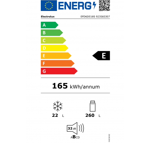 EFD6DE18S  Electrolux