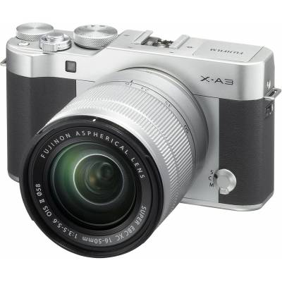 X-A3 Silver + XC 16 - 50 mm  Fujifilm