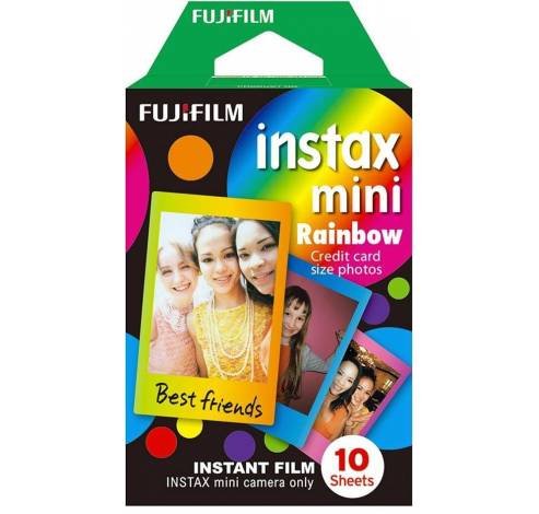 Instax mini film ( 10 ) rainbow  Fujifilm
