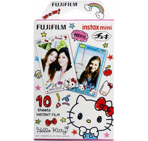 Instax mini film ( 10 ) natural hello kitty  Fujifilm
