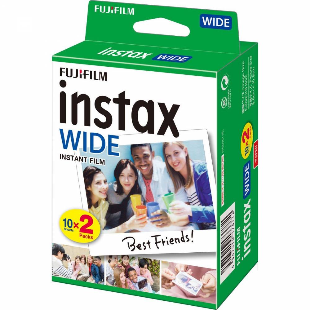 Fujifilm Film Instant Instax Wide Film DUO-pack