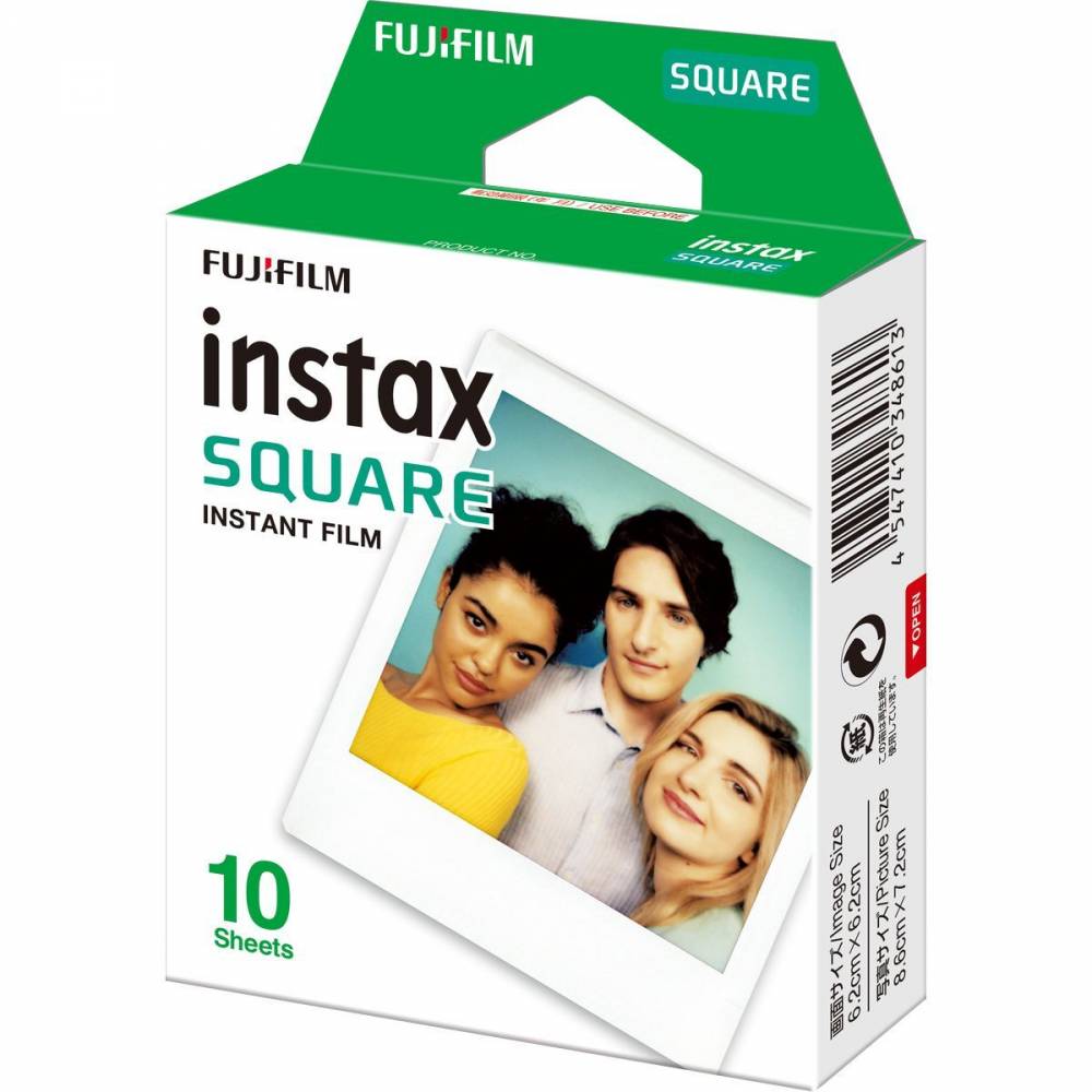 Fujifilm Film Instant Instax Film Square Single Pack