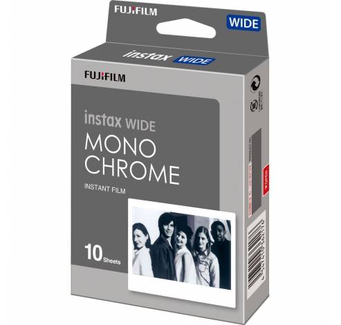 Instax Wide Monochrome Single Pack  Fujifilm