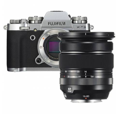 X-T3 Zilver + XF 16-80mm  Fujifilm
