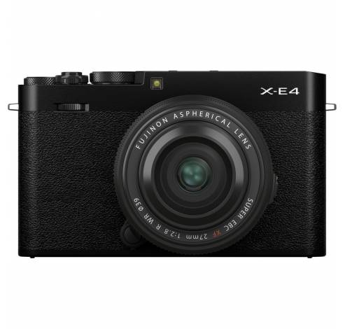 X-E4 Zwart + XF27mm  Fujifilm