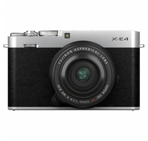 X-E4 Zilver + XF27mm  Fujifilm