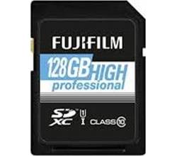 SDXC 128GB Pro C10 UHS-I R90/W60MB/s Fujifilm