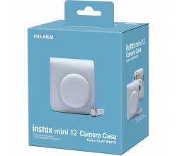 Instax Mini 12 Case Clay White Fujifilm
