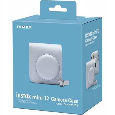 Instax Mini 12 Case Clay White  Fujifilm