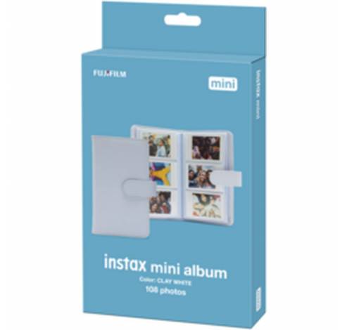 Instax Mini 12 Album Clay White  Fujifilm