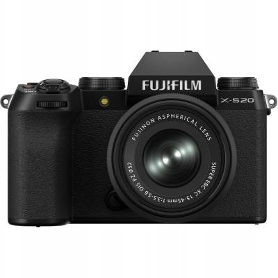 X-S20 Black + XC15-45mm f/3.5-5.6 OIS PZ  Fujifilm
