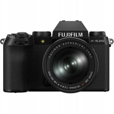 X-S20 Black + XF18-55mm f/2.8-4 R LM OIS  Fujifilm