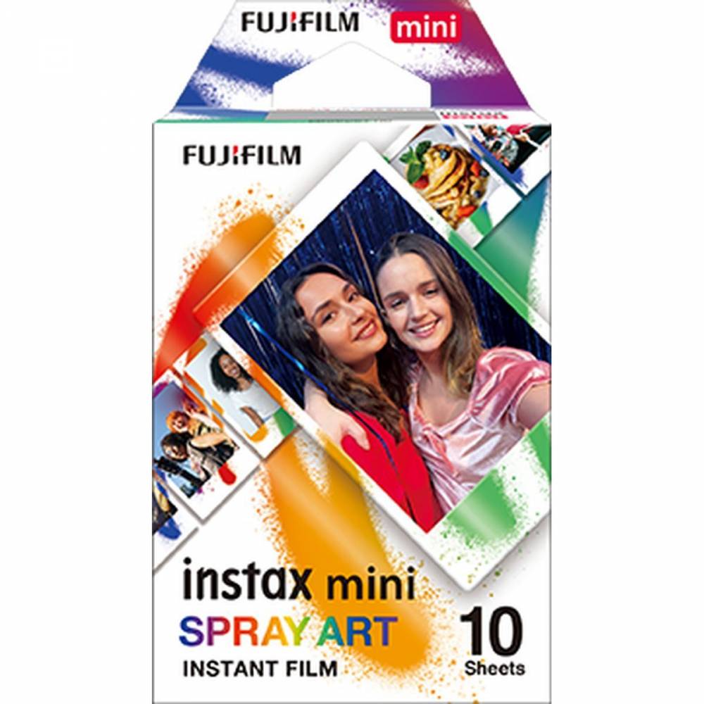 Fujifilm Film Instant Instax Mini Film Spray Art 1x10