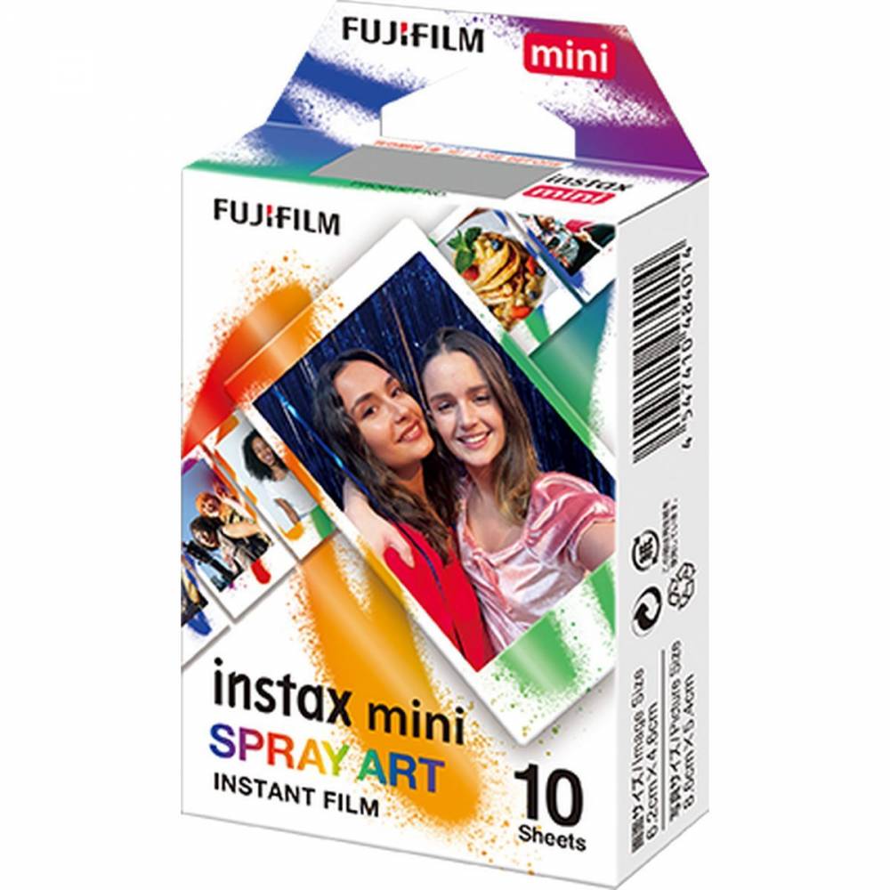 Fujifilm Film Instant Instax Mini Film Spray Art 1x10