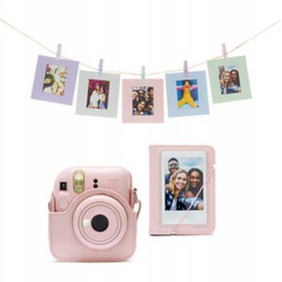 Instax Mini 12 Accessoirekit Blossom Pink  Fujifilm