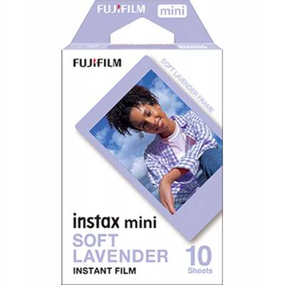 Instax Mini Film Soft Lavender 1x10  Fujifilm