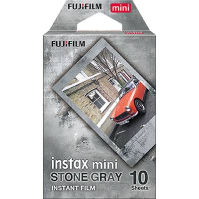 Instax Mini Film Stone Grey 1x10  Fujifilm