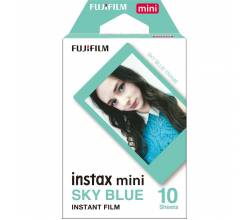 Instax Mini Blue Frame Single Pack Fujifilm