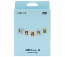 Instax Mini 12 Card Banner Fujifilm