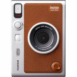 Fujifilm Instax Mini EVO Camera Brown 