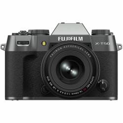 Fujifilm X-T50 + XF16-50 Charcoal Silver 