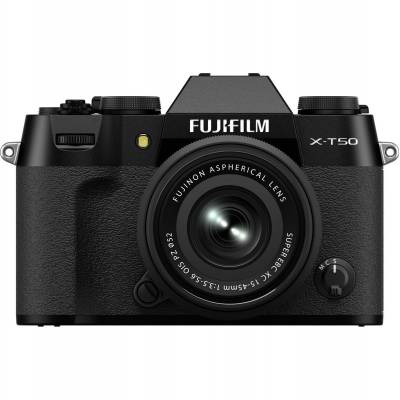 X-T50 + XC15-45 Black  Fujifilm