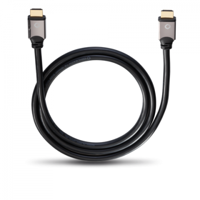 92451 Black Magic HDMI HS ethernet m/m 120m noir Oehlbach