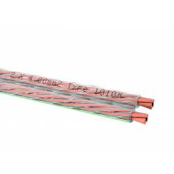 Oehlbach 1010 LS kabel 2x4mm² 100m transparant 