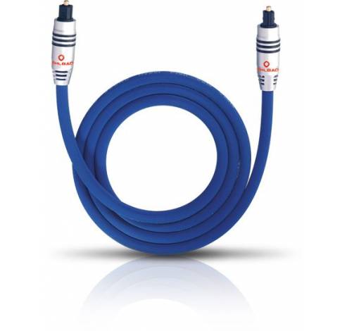 1386 XXL S80 opt. kabel 2 x toslink 10m blauw  Oehlbach