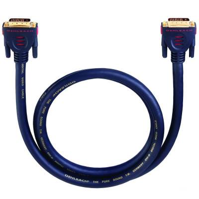 9172 kabel DVI-D/DVI-D m/m 3m zwart Oehlbach