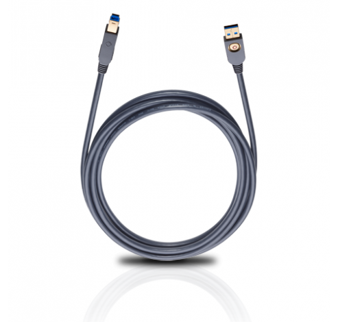 9222 USB Max A/B 3.0 kabel 5m  Oehlbach