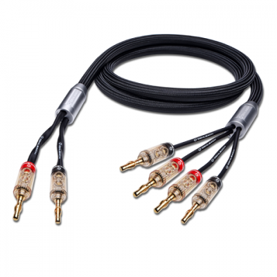 14225 XXL Fusion Four 2x20m LS kabel banaanstekker Oehlbach