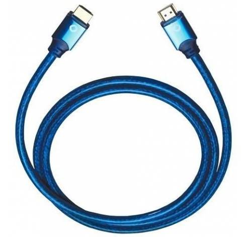 92440 Blue magic HDMI kabel 1.3c c2 075m blauw  Oehlbach