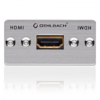 8809 PRO IN HDMI sokkel HDMI connector Oehlbach