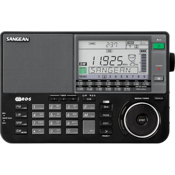 ATS-909X wereld ontvanger zwart ATS-909X wereld ontvanger zwart