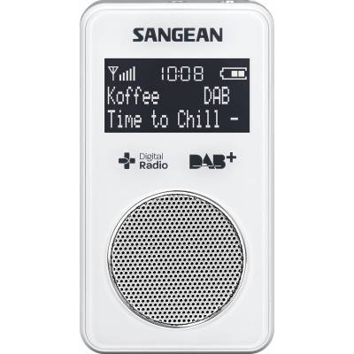 DPR-34 draagbare radio oplaadbaar DAB+ wit Sangean